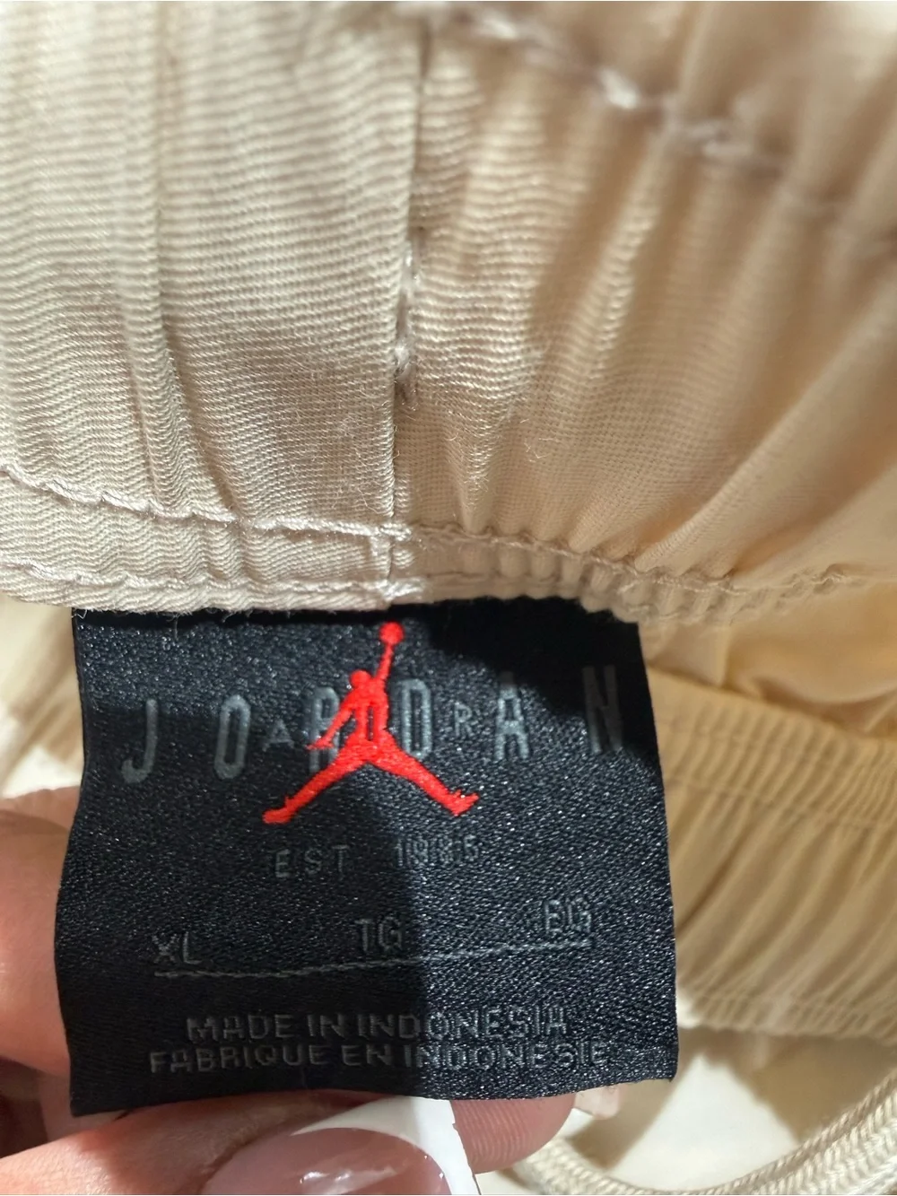 Jordan Cream Cargo Pants